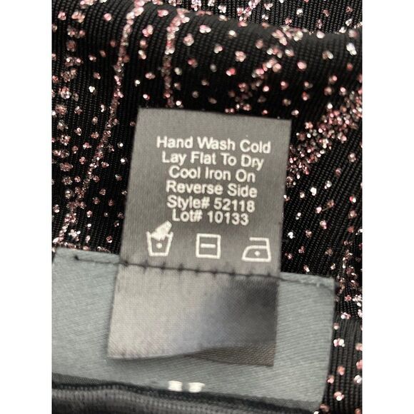 Dressbarn Collection Sparkly Fold Over Maxi Dress Size 14 - Picture 7 of 8